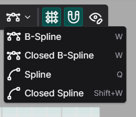 Spline tools